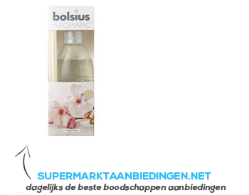 Bolsius Aromatic geurstokjes magnolia aanbieding