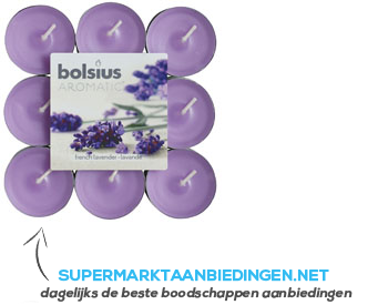 Bolsius Geurtheelichten lavendel aanbieding