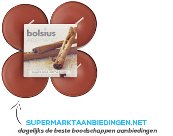 Bolsius Geurtheelichten sugar & spice maxi aanbieding