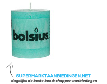 Bolsius Rustieke kaars 30 sweet ocean aanbieding