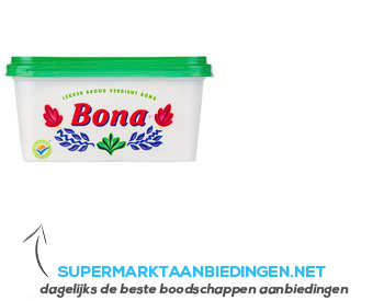 Bona Voor op brood margarine aanbieding