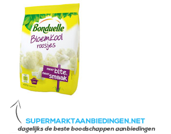 Bonduelle Bloemkoolroosjes aanbieding