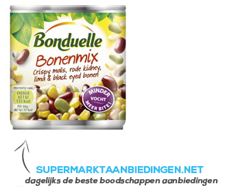 Bonduelle Bonenmix maïs-kidney-eye bonen aanbieding