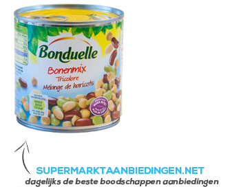 Bonduelle Bonenmix tricolore aanbieding