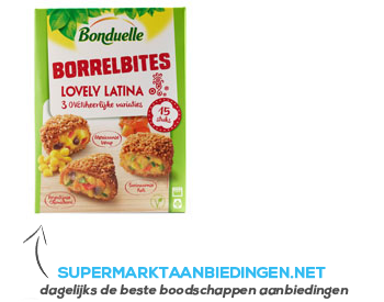 Bonduelle Borrelbites Lovely latina aanbieding