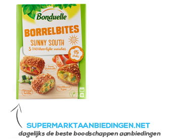 Bonduelle Borrelbites Sunny south aanbieding