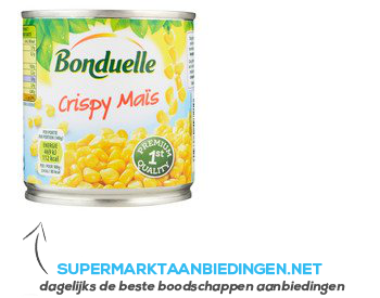 Bonduelle Crispy maïs aanbieding