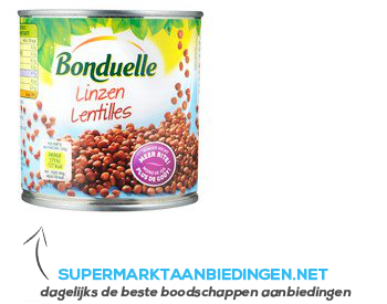 Bonduelle Linzen aanbieding