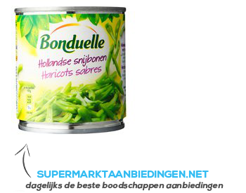 Bonduelle Snijbonen aanbieding