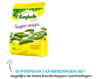 Bonduelle Sugar snaps aanbieding
