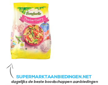 Bonduelle Thaise curry aanbieding