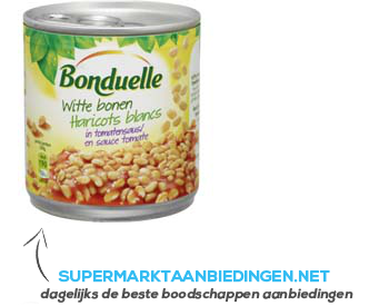 Bonduelle Witte bonen/ tomatensaus aanbieding