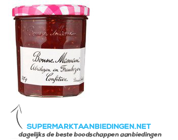 Bonne Maman Abrikozen en frambozen confiture