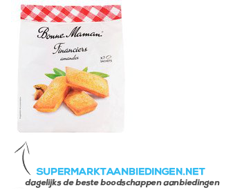 Bonne Maman Financiers Amandes aanbieding