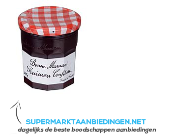 Bonne Maman Pruimen confiture aanbieding