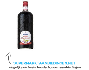 Boomsma Vlierbessen jenever aanbieding