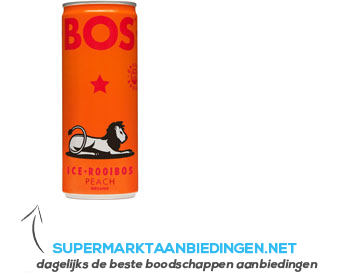 BOS Ice Tea Peach aanbieding