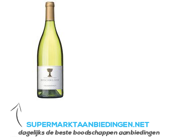 Boschkloof Chardonnay aanbieding