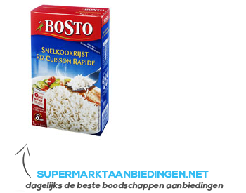 Bosto Snelkookrijst aanbieding