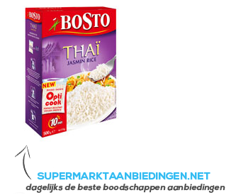 Bosto Thai jasmin rice aanbieding