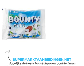 Bounty Mini's aanbieding
