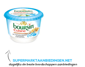 Boursin Cuisine light aanbieding