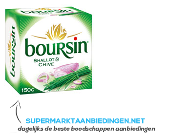 Boursin Sjalot & bieslook