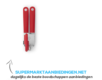 Brabantia Blikopener rood aanbieding