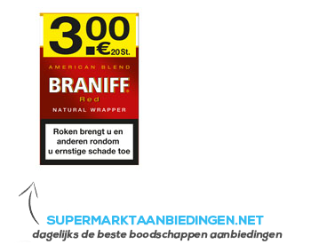 Braniff Red aanbieding