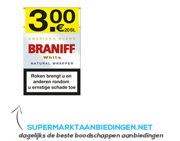 Braniff White aanbieding