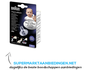 Braun Thermoscan filters aanbieding