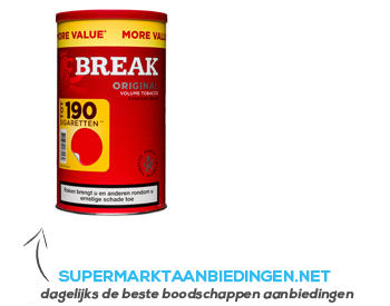 Break Original aanbieding