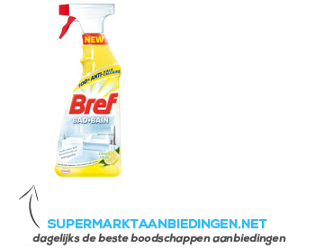 Bref Bad spray citroen aanbieding