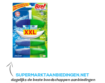 Bref WC duo-activ dennen refill aanbieding