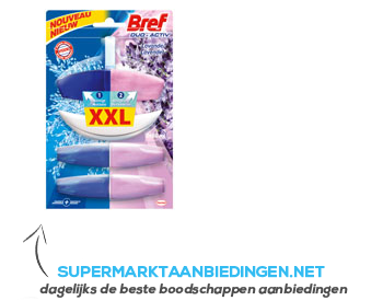 Bref WC duo-activ lavendel refill aanbieding