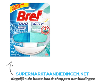 Bref WC duo-activ odor-stop aanbieding