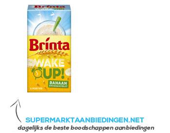 Brinta Wake-up! banaan aanbieding