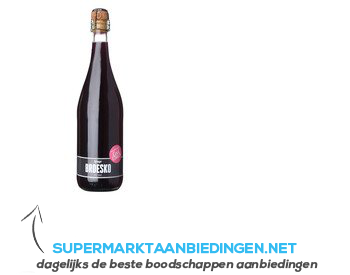 Broesko Lambrusco rosso aanbieding