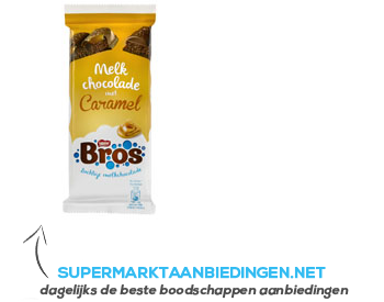 Bros Tablet caramel aanbieding