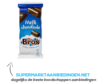 Bros Tablet milk aanbieding