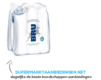 Bru Mineraalwater bruisend aanbieding