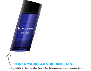 Bruno Banani Magic man eau de toilette vaporizer aanbieding