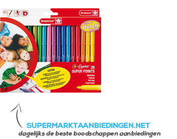 Bruynzeel Super points aanbieding