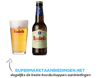 Budels Malt 0,0% aanbieding