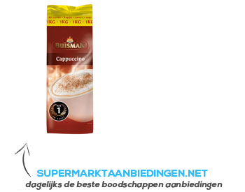 Buisman Cappuccino aanbieding