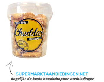 Buiteman Cheddar kaas koekjes aanbieding