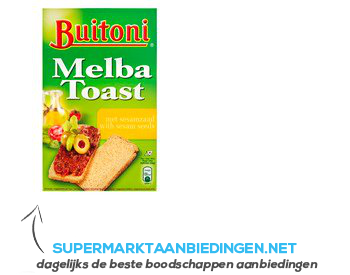 Buitoni Melba toast sesam aanbieding