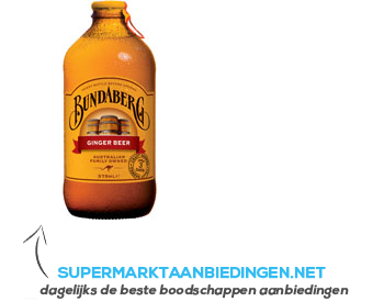 Bundaberg Ginger beer aanbieding