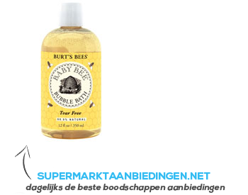 Burt's Bees Baby bee bubble bath aanbieding