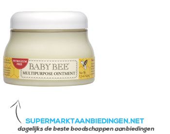 Burt’s Bees Baby bee multi purpose ointment aanbieding